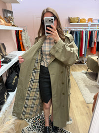Trench Burberry taille XL kaki 11/08