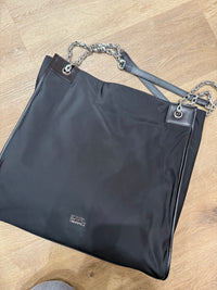 Sac noir en toile Karl Lagerfeld TU