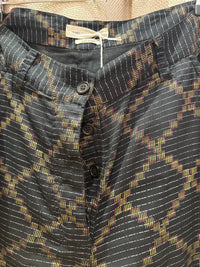 Pantalon noir et jaune Isabel Marant T.38/40