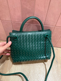Sac vert tressé