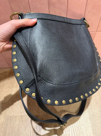Sac cuir noir état neuf