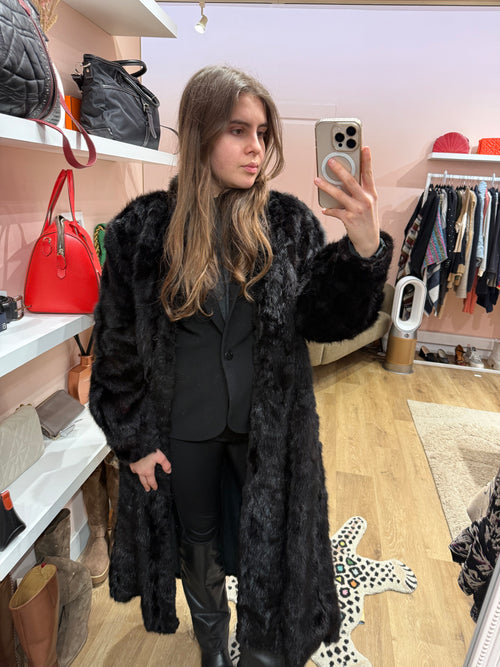 Manteau en vison taille 36/38