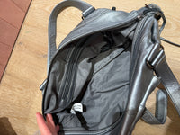 Sac maison123 cuir argenté