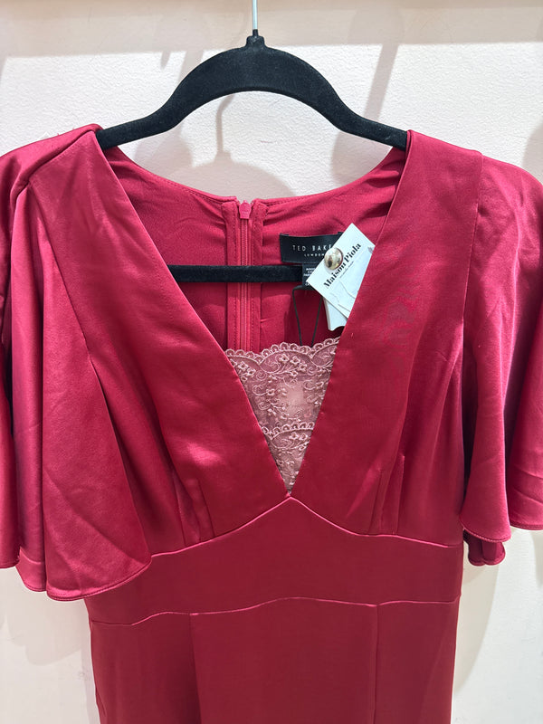 Robe Ted Baker rouge T.M