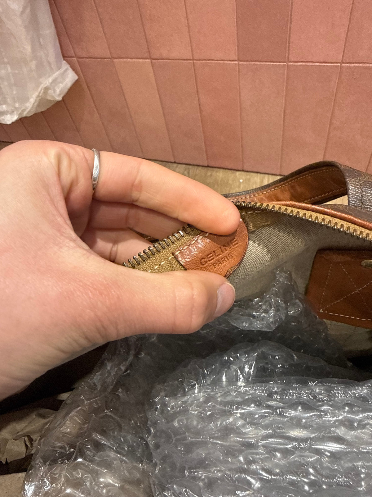 Sac Céline voyage monogramme