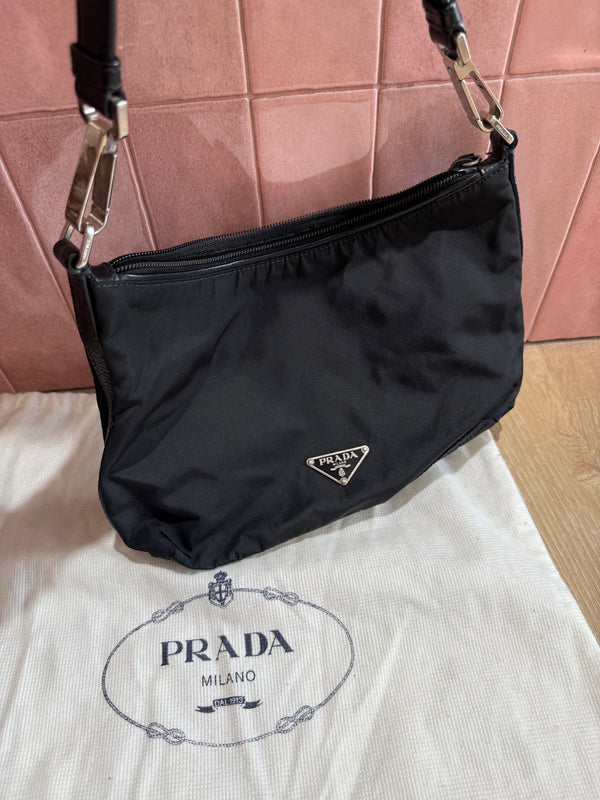 Sac Prada noir toile 24/06