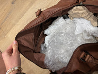 Sac en cuir marron One Step