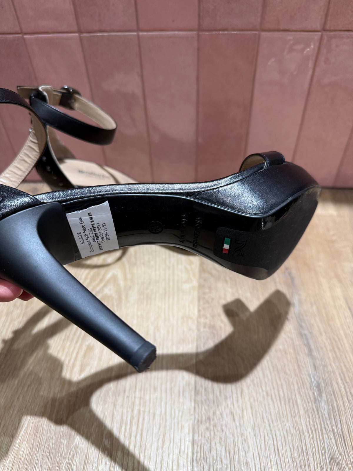 Escarpins Noir Nero Giardini T.38