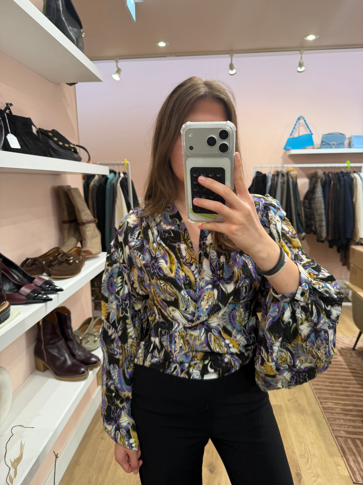 Blouse violette IRO - T.34 06/09