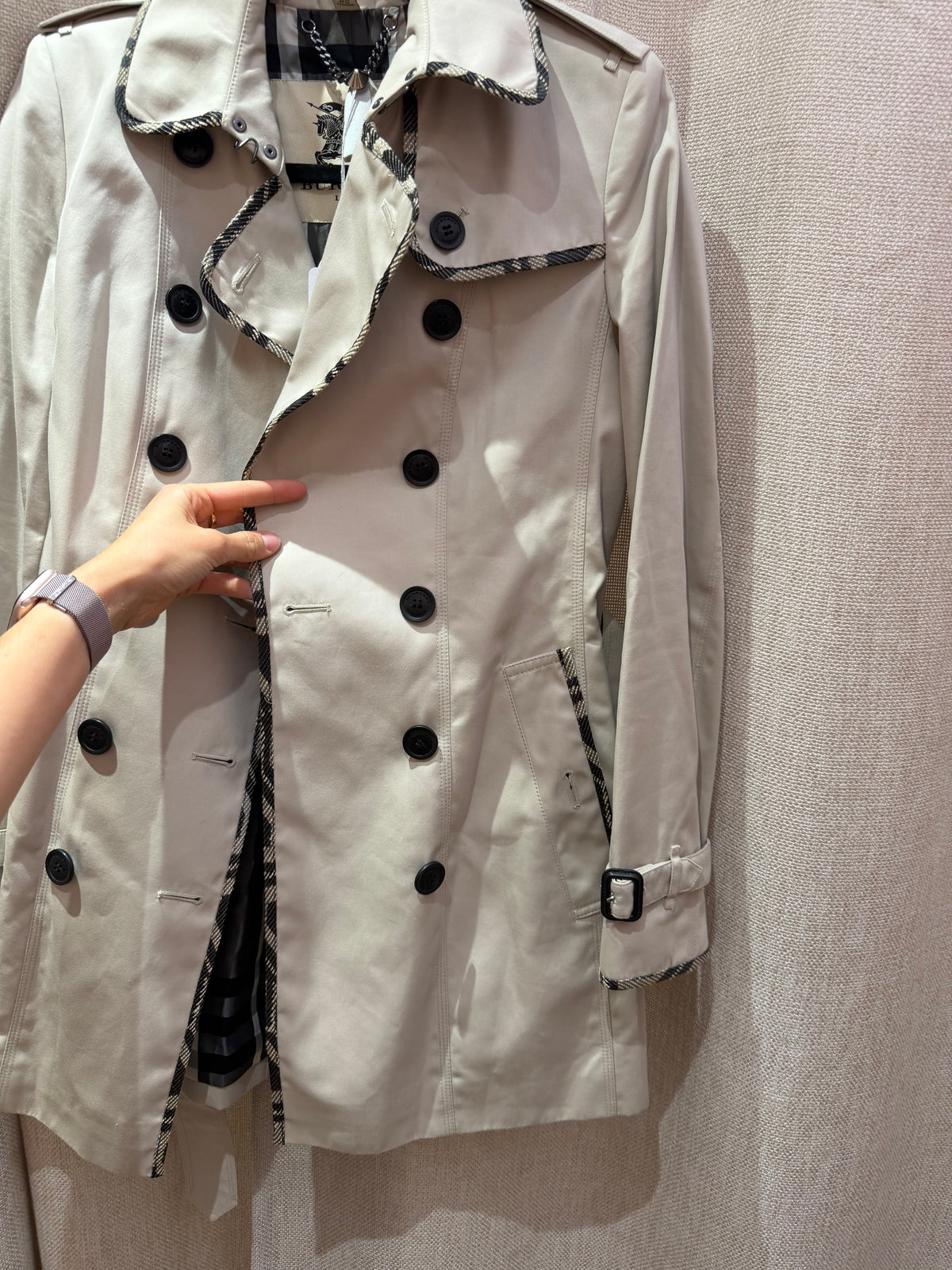 Trench beige Burberry - T.36 15/10