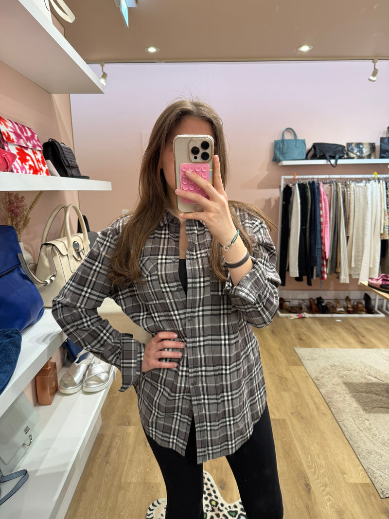 Chemise grise Burberry T.L 01/06