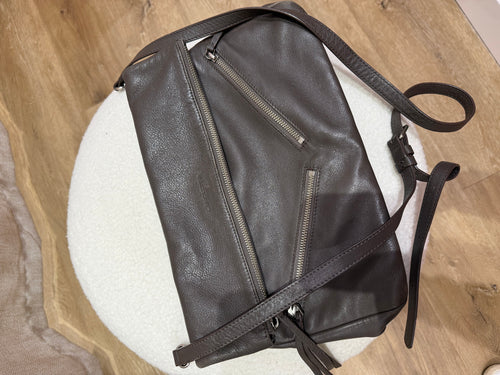 Sac Lancaster taupe cuir