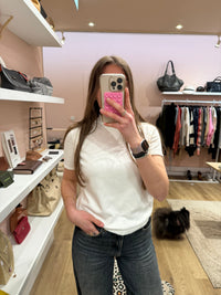 Top MC - Calvin Klein blanc, T.S