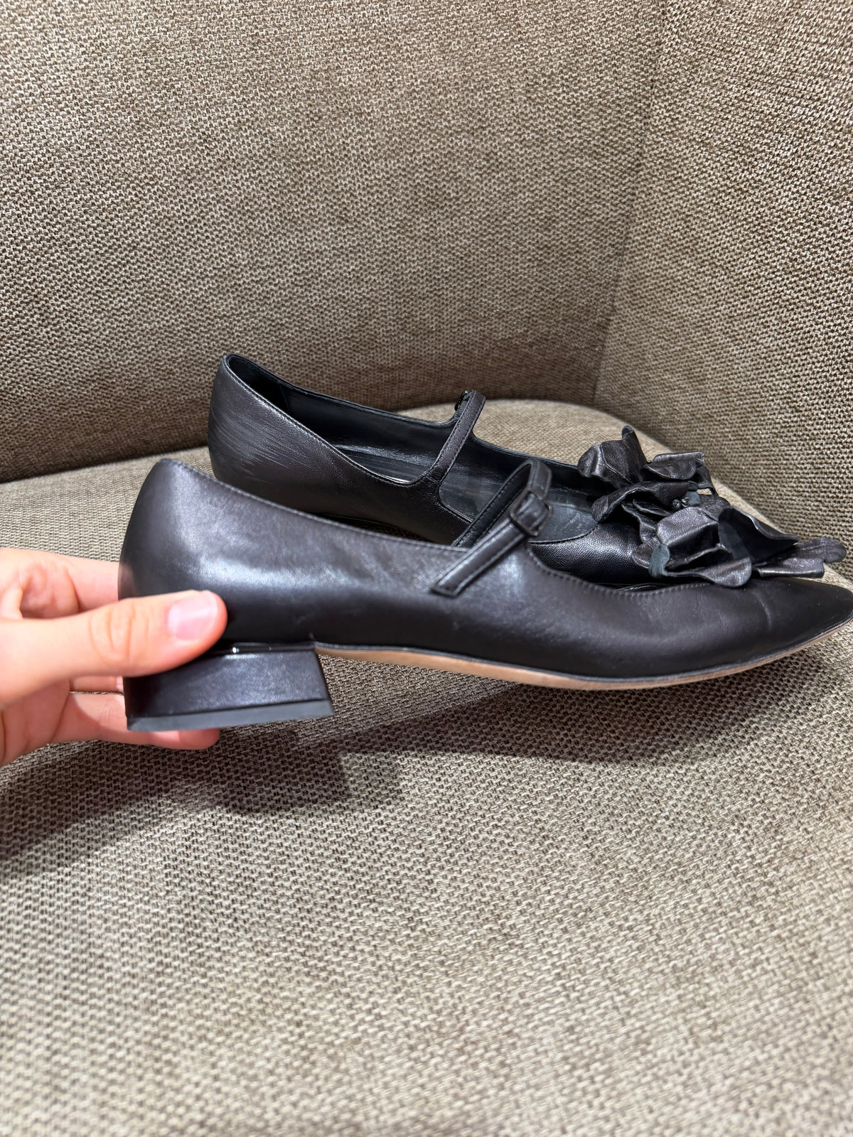 Jimmy Choo - Ballerines noires - T.37 03/09