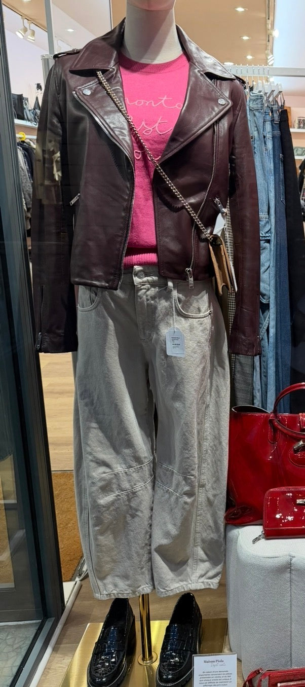 Jean gris beige T.36 24/10