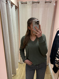 Pull vert Cecilia Wang Taille TM