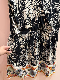 Robe noir et orange Hoss T.L