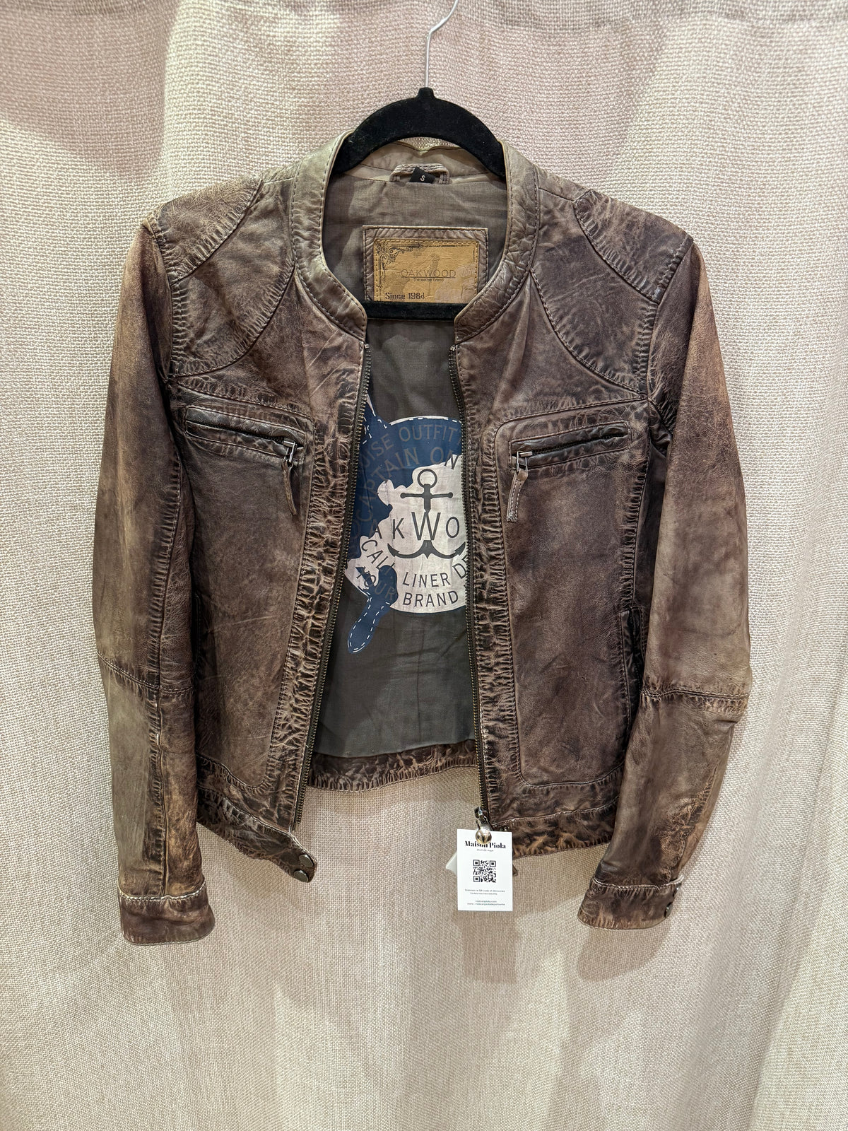 Veste marron Oakwood T.S