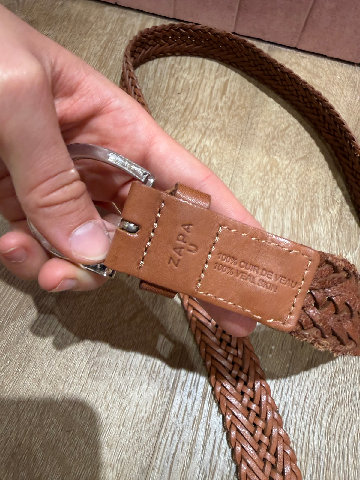 Zapa ceinture en cuir T.U 30/05
