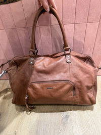 Sac en cuir marron One Step