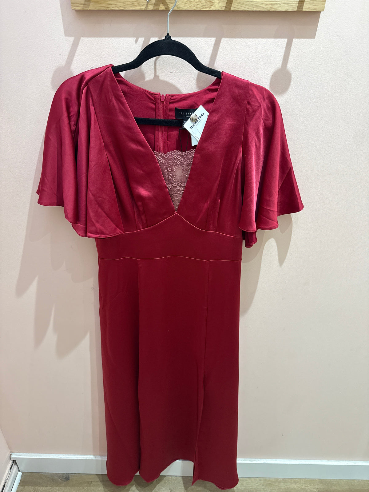 Robe Ted Baker rouge T.M