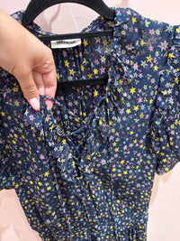 Robe bleu marine étoile jaune Zadig & Voltaire T.L