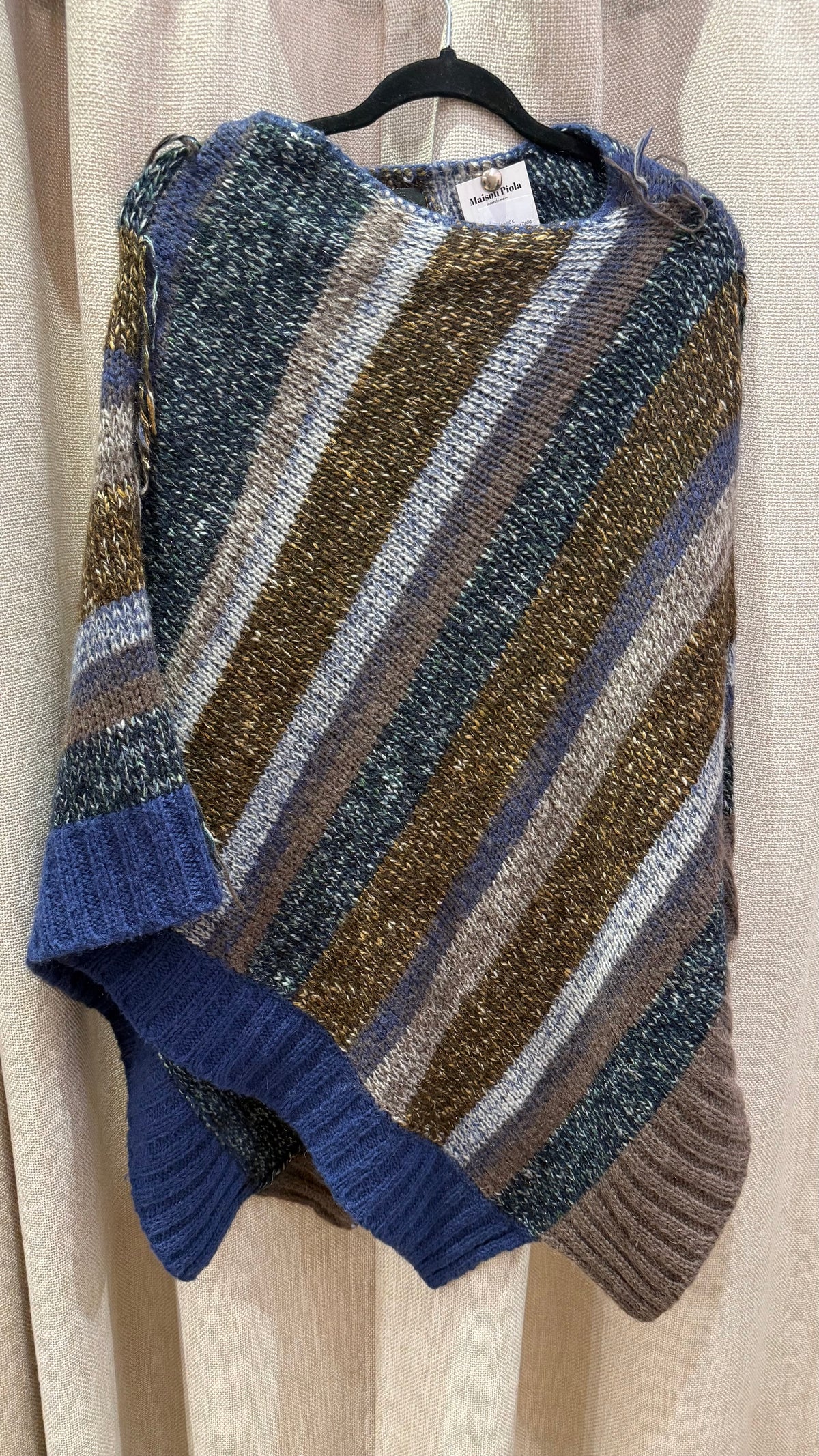 Cape marron et bleu Zadig & Voltaire T.U