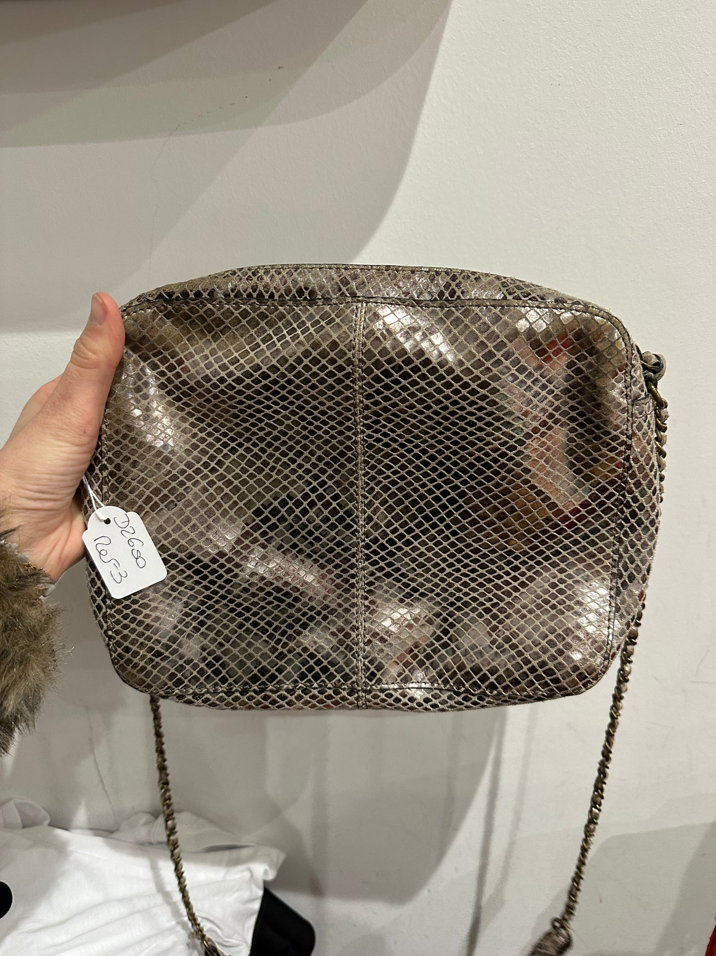 Sac pièces cuir