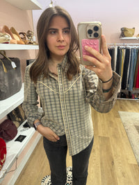 Bérénice Chemise beige T.40 23/07