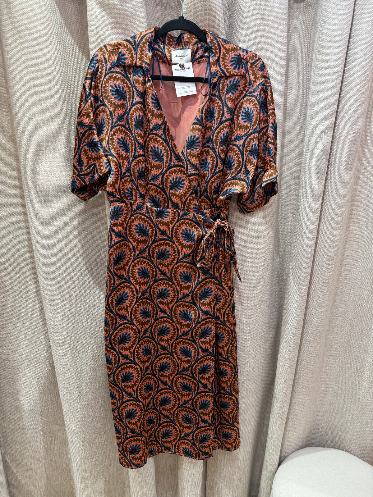 Robe rose et bleue Maison 123