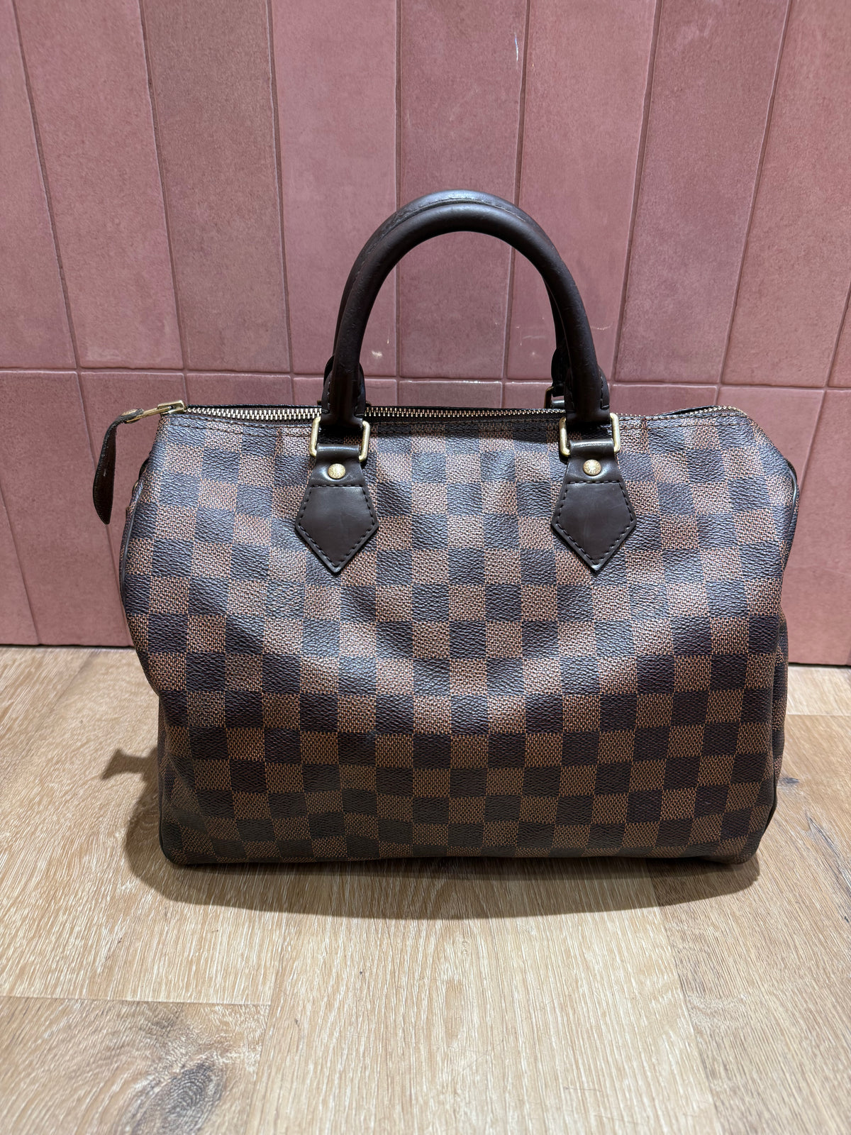 Speedy Louis Vuitton 30 damier ébène