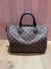 Speedy Louis Vuitton 30 damier ébène
