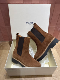 Bottines marron Odaje T.37