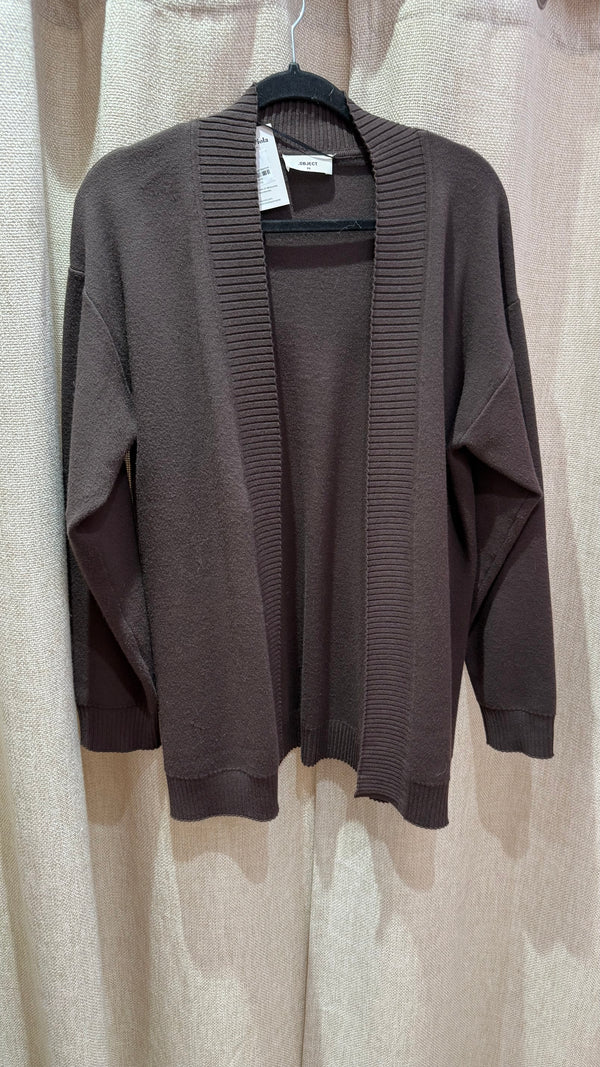 Gilet long XS Object Marron