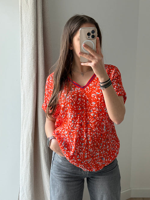 One Step - Blouse orange MC - orange - 42