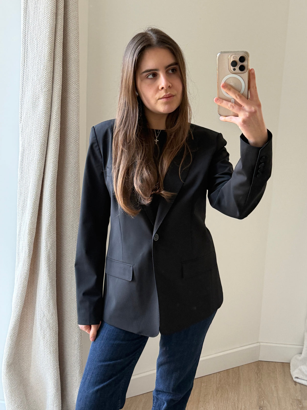 Blazer noir Michael Kors T.38/40