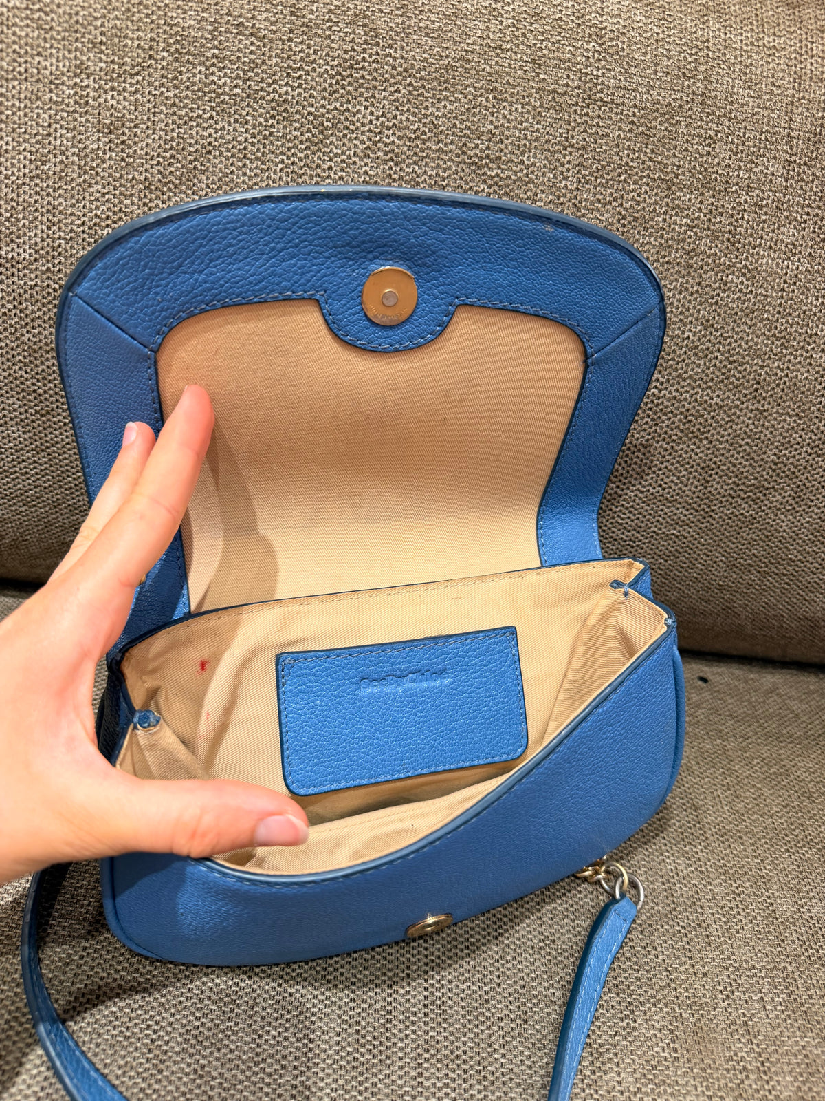 Sac See by Chloé bleu 29/07