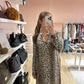 Robe longue léopard toupy T.M