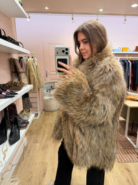 Manteau en vrai fourrure Maje T.U 10/09