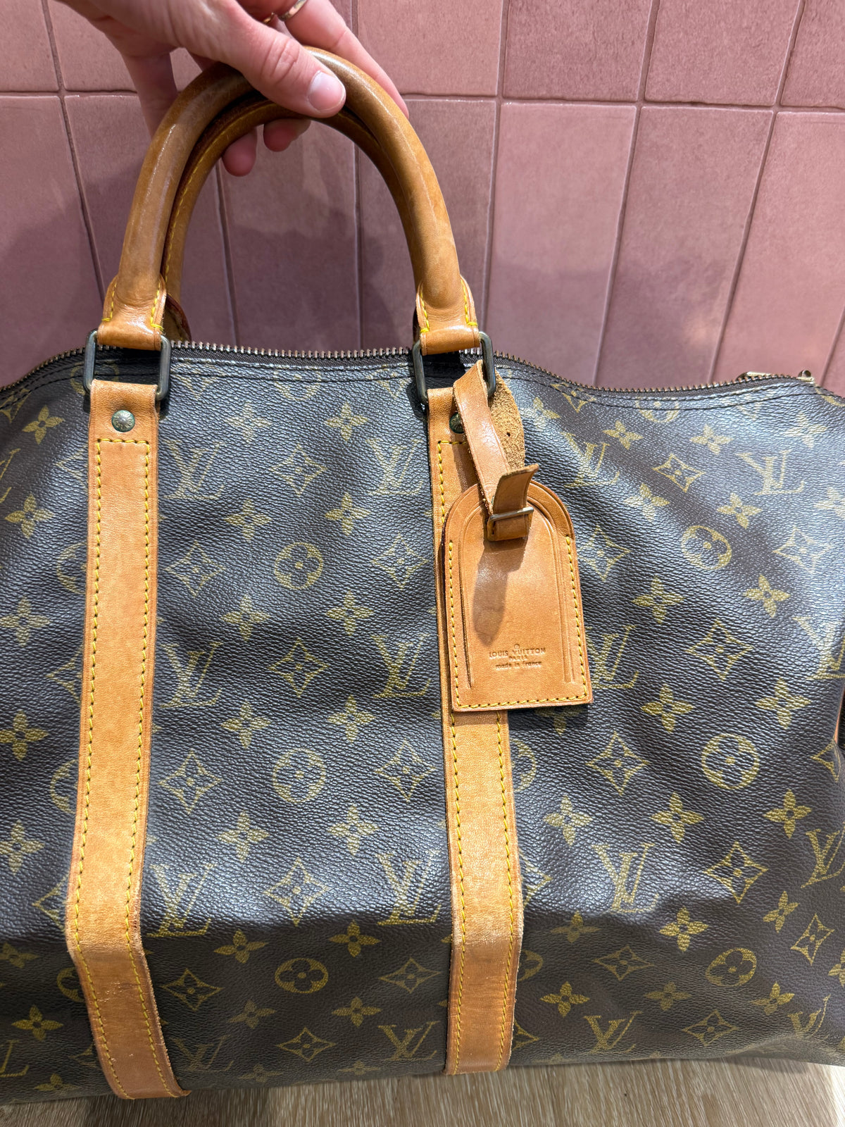 Sac keepall Louis Vuitton 50 très bon état