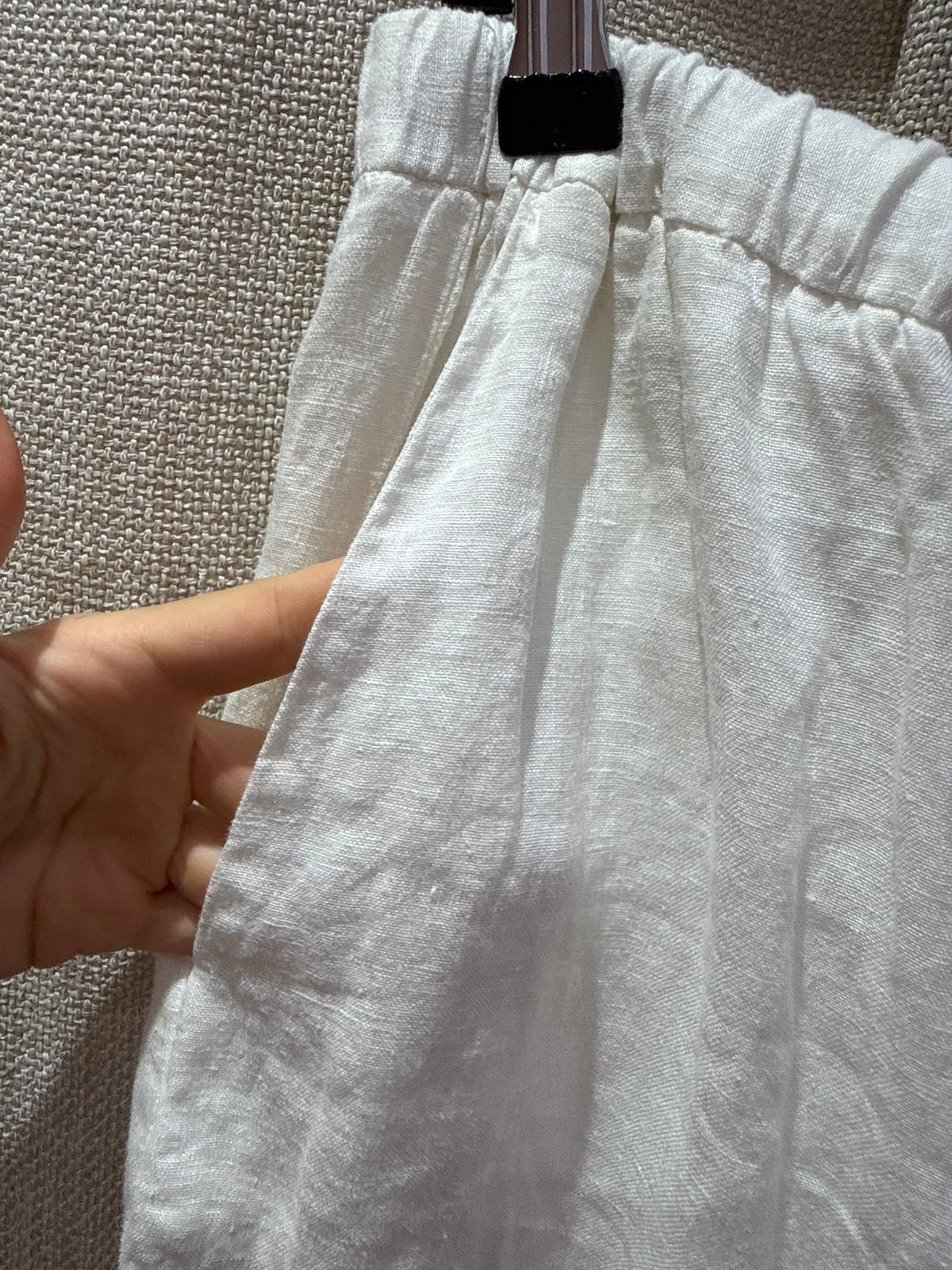 Pantalon American Vintage Blanc T.L/XL