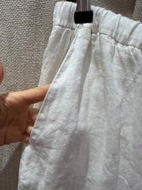 Pantalon American Vintage Blanc T.L/XL