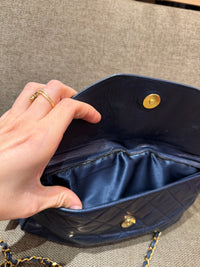 Sac Chanel caméra bleu nuit 23/09