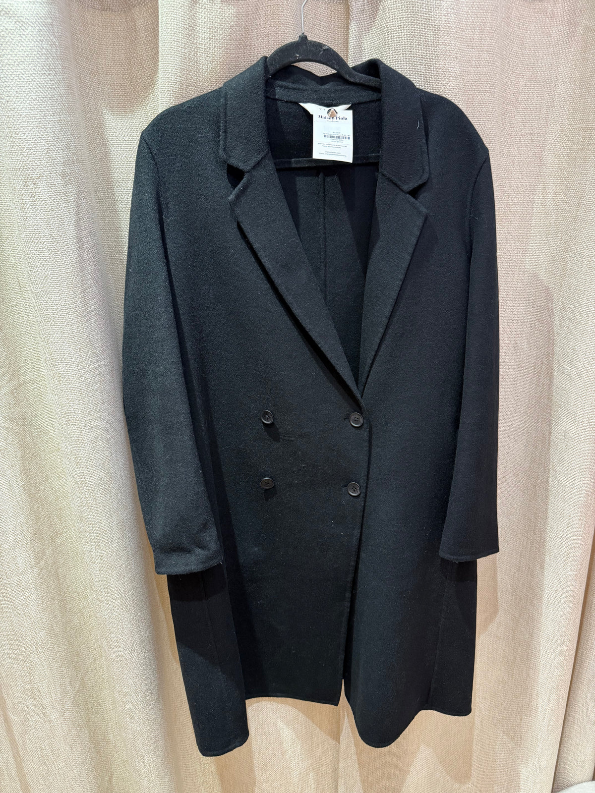 Manteau Noir Yaya T.40