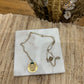 Collier doré Scarabée Zag