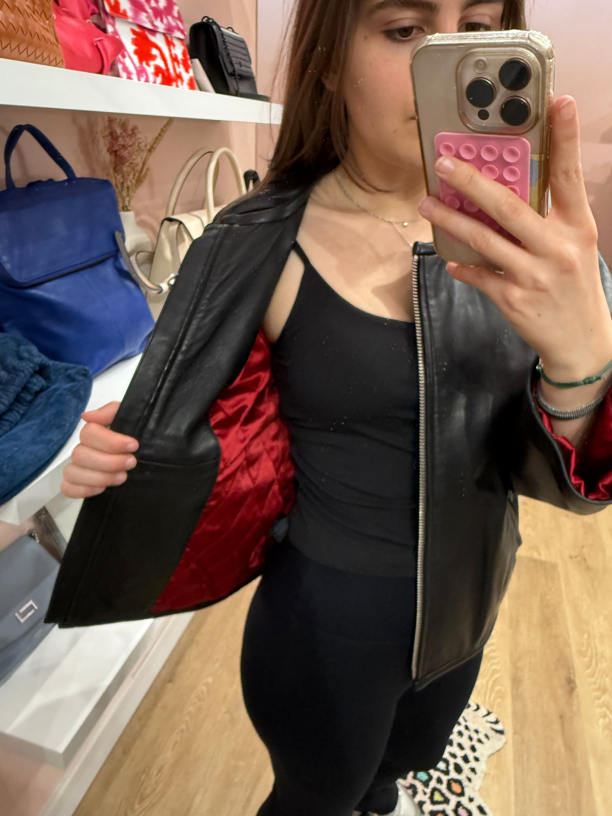 Veste en cuir Isabel marant T.38 31/05