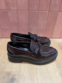 Mocassins bordeaux Hardrige T.37 27/08