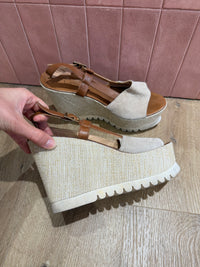 Sandales Intrend Beige T.40 09/06