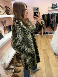 Manteau léopard · Fracomina · T.M 12/10