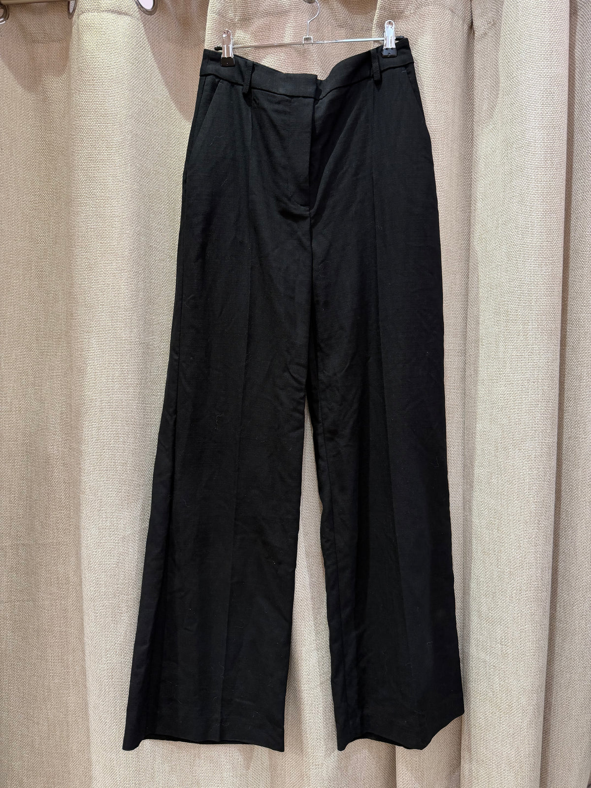 Pantalon noir large Sézane T.38 neuf avec étiquette 27/09